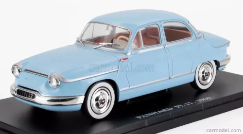 PANHARD  PL17 1960 - CON VETRINA - WITH SHOWCASE  LIGHT BLUE