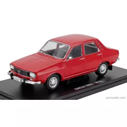   DACIA  1300 (RENAULT R12) 1970 - CON VETRINA - WITH SHOWCASE  RED