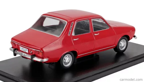 DACIA  1300 (RENAULT R12) 1970 - CON VETRINA - WITH SHOWCASE  RED