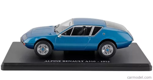 RENAULT  A310 ALPINE COUPE 1972 - CON VETRINA - WITH SHOWCASE  BLUE MET