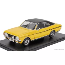   OPEL  COMMODORE A GS/E COUPE 1970 - CON VETRINA - WITH SHOWCASE  YELLOW BLACK