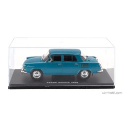 SKODA  1000MB 1969 - CON VETRINA - WITH SHOWCASE  LIGHT BLUE
