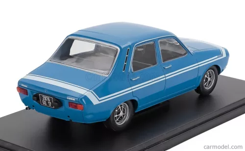 RENAULT  R12 GORDINI 1972 - CON VETRINA - WITH SHOWCASE  LIGHT BLUE