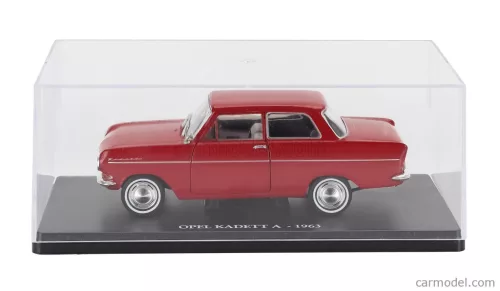 OPEL  KADETT A 1963 - CON VETRINA - WITH SHOWCASE  RED
