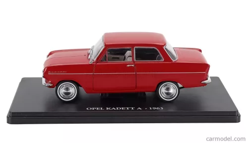 OPEL  KADETT A 1963 - CON VETRINA - WITH SHOWCASE  RED