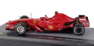 FERRARI  F1  F2007 N 6 WORLD CHAMPION SEASON 2007 KIMI RAIKKONEN - CON VETRINA - WITH SHOWCASE  F-1 RED MET