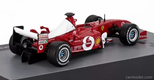 FERRARI  F1  F2003-GA N 1 WORLD CHAMPION SEASON 2003 MICHAEL SCHUMACHER - CON VETRINA - WITH SHOWCASE  RED WHITE