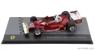 FERRARI  F1  312T2 SCUDERIA FERRARI SEFAC TEAM N 21 SEASON 1977 GILLES VILLENEUVE - CON VETRINA - WITH SHOWCASE  RED