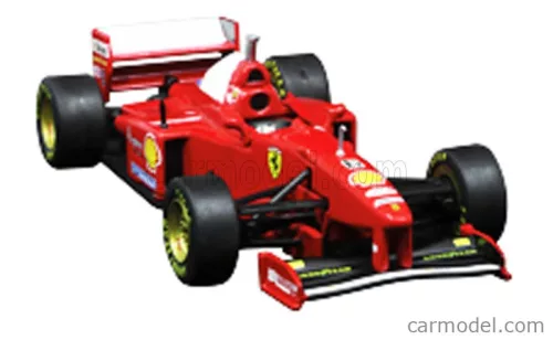 FERRARI  F1  F310B N 6 SEASON 1997 EDDIE IRVINE - CON VETRINA - WITH SHOWCASE  RED