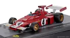 FERRARI  F1  312 B3 N 4 SEASON 1973 ARTURO MERZARIO - CON VETRINA - WITH SHOWCASE  RED SILVER