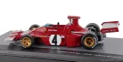 FERRARI  F1  312 B3 N 4 SEASON 1973 ARTURO MERZARIO - CON VETRINA - WITH SHOWCASE  RED SILVER