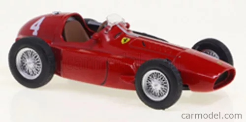 FERRARI  F1  555 N 4 SEASON 1955 EUGENIO CASTELLOTTI - CON VETRINA - WITH SHOWCASE  RED