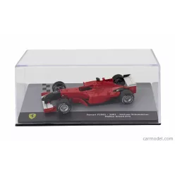   FERRARI  F1  F2001 N 1 WORLD CHAMPION SEASON 2001 MICHAEL SCHUMACHER - CON VETRINA - WITH SHOWCASE  RED BLACK
