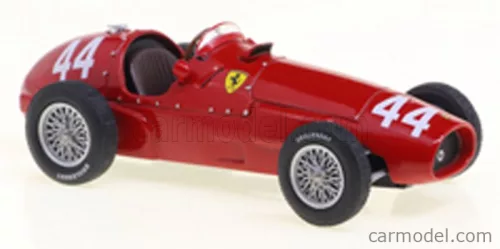 FERRARI  F1  625 N 44 SEASON 1955 MAURICE TRINTIGNANT - CON VETRINA - WITH SHOWCASE  RED