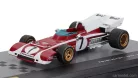 FERRARI  F1  312B2 N 7 SEASON 1972 MARIO ANDRETTI - CON VETRINA - WITH SHOWCASE  RED WHITE