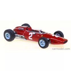   FERRARI  F1  158 SCUDERIA FERRARI N 2 WORLD CHAMPION SEASON 1964 JOHN SURTEES - CON VETRINA - WITH SHOWCASE  RED