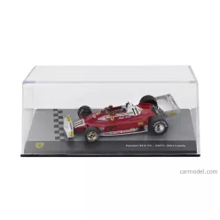   FERRARI  F1  312T2 N 11 WORLD CHAMPION SEASON 1977 NIKI LAUDA - CON VETRINA - WITH SHOWCASE  RED