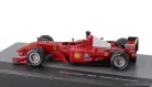 FERRARI  F1  F2001 N 1 WORLD CHAMPION SEASON 2001 MICHAEL SCHUMACHER - CON VETRINA - WITH SHOWCASE  RED WHITE