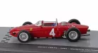 FERRARI  F1  156 SHARKNOSE N 4 SEASON 1961 WOLFGANG VON TRIPS - CON VETRINA - WITH SHOWCASE  RED
