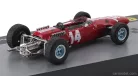 FERRARI  F1  512 TEAM N.A.R.T. N 14 SEASON 1965 PEDRO RODRIGUEZ - CON VETRINA - WITH SHOWCASE  RED WHITE