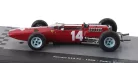 FERRARI  F1  512 TEAM N.A.R.T. N 14 SEASON 1965 PEDRO RODRIGUEZ - CON VETRINA - WITH SHOWCASE  RED WHITE