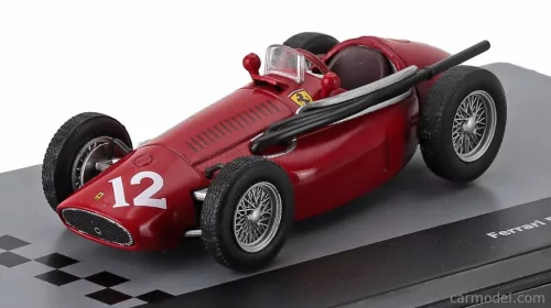 FERRARI  F2  553 TEAM SCUDERIA FERRARI N 12 SEASON 1953 PIERO CARINI - CON VETRINA - WITH SHOWCASE  RED
