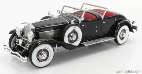 DUESENBERG  SJ 2608 TORPEDO PHEATON WALKER CABRIOLET OPEN 1930  BLACK