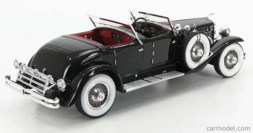 DUESENBERG  SJ 2608 TORPEDO PHEATON WALKER CABRIOLET OPEN 1930  BLACK