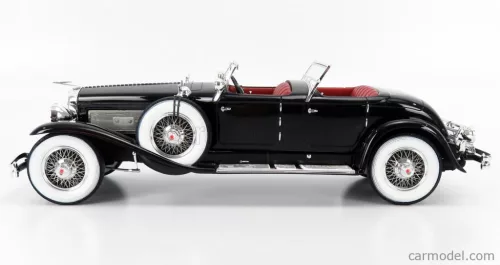 DUESENBERG  SJ 2608 TORPEDO PHEATON WALKER CABRIOLET OPEN 1930  BLACK