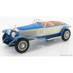   ROLLS ROYCE  PHANTOM EXPERIMENTAL VEHICLE ch.10EX BY BARKER CABRIOLET 1926  LIGHT BLUE WHITE