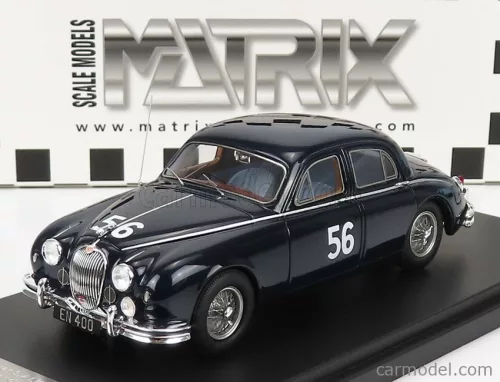 Jaguar MKII 3.4 LITRE N 56 WINNER BRAND HATCH SALOON CAR RACE 1957