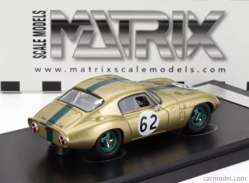 LOTUS  ELAN 26R COUPE N 62 RACING 1964  GOLD GREEN