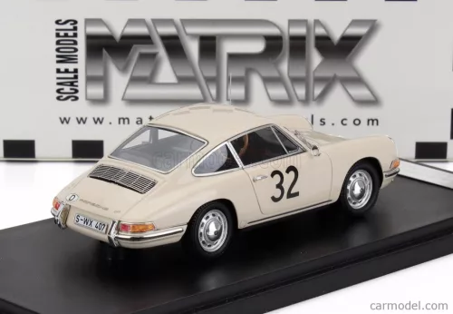 PORSCHE  911S COUPE N 32 TEST 24h LE MANS 1966  WHITE