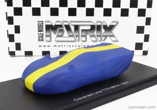 LOLA  UNDER COVER - T70 MKIII RACE VERSION 1967  BLUE YELLOW