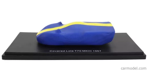 LOLA  UNDER COVER - T70 MKIII RACE VERSION 1967  BLUE YELLOW