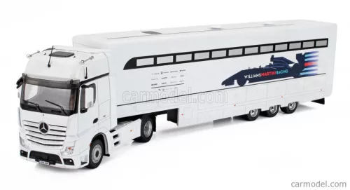 Mercedes ACTROS CAR TRANSPORTER F1 TEAM MARTINI RACING SEASON 2016  WHITE