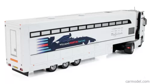 Mercedes ACTROS CAR TRANSPORTER F1 TEAM MARTINI RACING SEASON 2016  WHITE