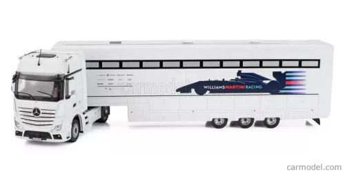 Mercedes ACTROS CAR TRANSPORTER F1 TEAM MARTINI RACING SEASON 2016  WHITE