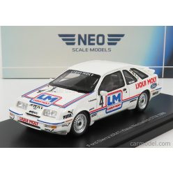  FORD ENGLAND  SIERRA XR4Ti TEAM LIQUI MOLY N 4 DTM SEASON 1986 K.NIEDZWEDZ  WHITE