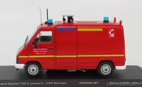 Renault MASTER T30D VAN VSR BEMAEX SAPEURS POMPIERS 1981