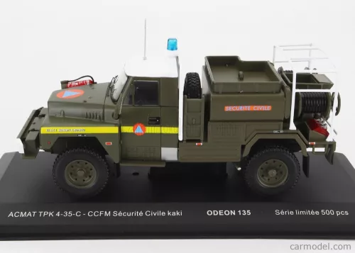 Acmat TPK 4-35-C TANKER TRUCK CCFM SECURITE CIVILE 1985