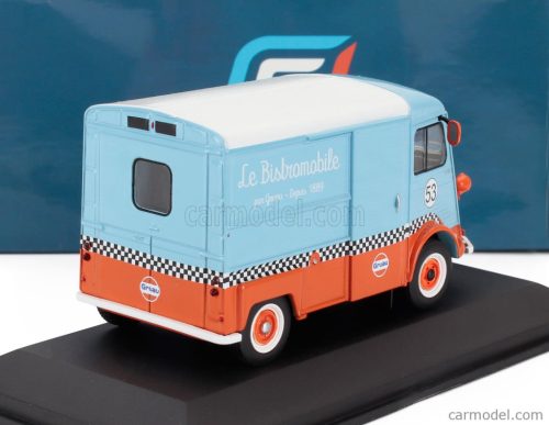 CITROEN  TYPE HY VAN N 53 BISTROMOBILE GRUAU 1971  LIGHT BLUE ORANGE WHITE