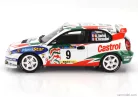 TOYOTA  COROLLA WRC TEAM CASTROL N 9 WINNER RALLY CATALUNYA 1998 DIDIER AURIOL - DENIS GIRAUDET  WHITE BLUE RED