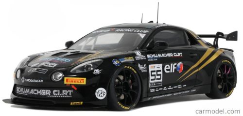 ALPINE  A110 GT4 TEAM SCHUMACHER CLRT N 55 GT4 EUROPEAN SERIES SEASON 2024 PASCAL HUTEAU - LAURENT HURGON  BLACK GOLD
