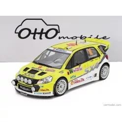   SUZUKI  SX4 WRC (night version) N 12 RALLY MONTECARLO 2008 GUNNAR ANDERSSON - JONAS ANDERSSON  YELLOW WHITE