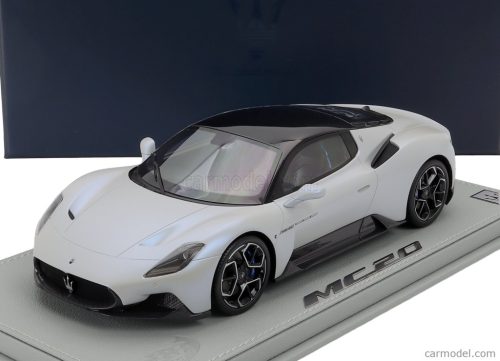 MASERATI  MC20 2020 - CON VETRINA - WITH SHOWCASE  BIANCO AUDACE - WHITE