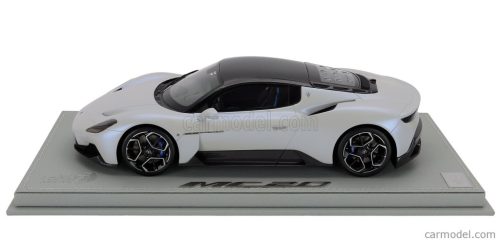 MASERATI  MC20 2020 - CON VETRINA - WITH SHOWCASE  BIANCO AUDACE - WHITE