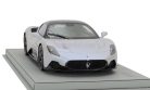 MASERATI  MC20 2020 - CON VETRINA - WITH SHOWCASE  BIANCO AUDACE - WHITE