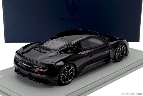 MASERATI  MC20 2020 - CON VETRINA - WITH SHOWCASE  NERO ENIGMA - BLACK