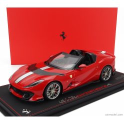   FERRARI  812 COMPETIZIONE A SPIDER 2022 - CON VETRINA - WITH SHOWCASE  ROSSO CORSA 322 - RED